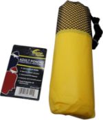 Box of Weather Station Coloured Adult Poncho's With Carry Pouch
