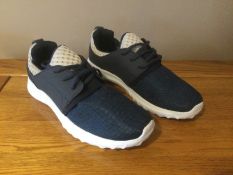 Dolcis “Rene” Ladies Memory Foam Trainers, Size 8, Navy - New RRP £28.99