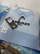 'Head' Golf Polo Shirts - Various Colours & Sizes - Approx 100