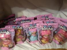 Joblot of 14x Squishy Squad Toys – Brand New – Sensory Fidget Stress Toys – Ages 3+