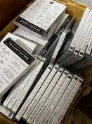 A Box of Rubber Card Printing Stamps Look Like German