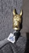 Dog Head Bottle Stops x 5