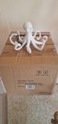 White Octopus Figure x 3