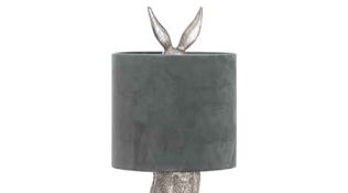 Silver Hare Table Lampshades (Only) x 4