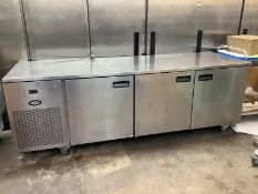 Foster 3 Door Undercounter Fridge
