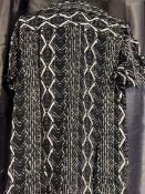 Jacamo Designer Black and White Shirt Size Small