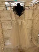 Wedding Dress In Size 12 Ivory and Sand