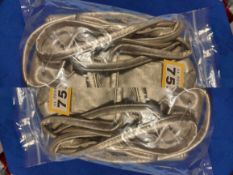 3 x Matching Champagne Gold Bags. Unused