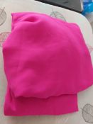 Chiffon Fabric In Fuchsia Pink Min 5 Yards