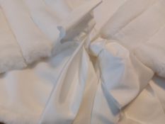 Ivory Faux Fur Jacket