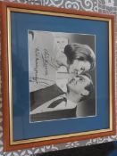Lois Maxwell Photo, Signed. 8 x 10. With Sean Connery As James Bond