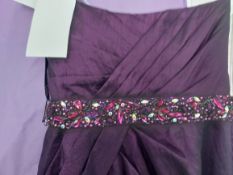 Designer Day Dress RRP £295. Size 8 Violet