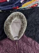 Ted Baker Toddler Coat Plum Colour Age 18 To 24 Months