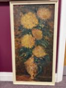 Unknown Artist, Oil Painting On Hardboard. Signed