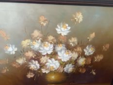 “Vase of Flowers“ By Robert Cox Oil Painting
