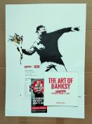 Art of Banksy Exhibition, London, Poster, Programme, Flyer, Ticket