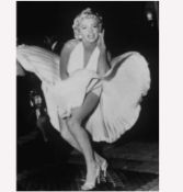 Large Marilyn Monro “Seven Year Itch” Iconic Print On Canvas