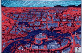 Grayson Perry Our Town Double Sided Sold Out (Great For Framing) Free Post Worldwide