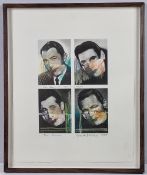 Eduardo Paolozzi (Scottish 1924-2005) Pastel Over Lithograph 