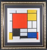 Piet Mondrian Rare Limited Edition. One of 85 Only From The Composition Series