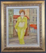 Original Framed Oil On Canvas