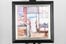 Original Oil On Canvas By Henderson Cisz