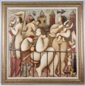 Victor Pedra Original Oil On Canvas