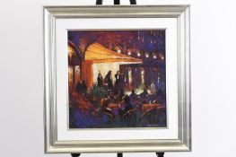Tony Rome Pastel Restaurant Scene