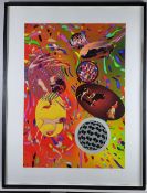 Peter Phillips No.1 of Only 15 Screenprint In Colours Published. Signed.