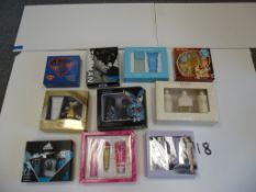 10pcs Assorted Gents / Ladies and Some Kids Perfume, Shower Gel, Deodorant / Body Spray Sets -…