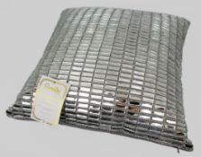 Exquisite Mirror Glass Decorative Pillow (38 x 38 cm)
