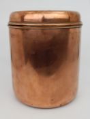 Vintage Revere Copper Lidded Barrel