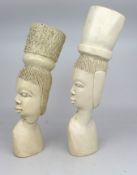 Pair of Vintage African Sculptures