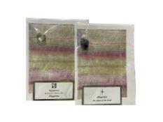50 x Aquarius Fluorite Gemstones & Card