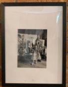 Bridget Bardo At The Cairns Film Festival, Captured In Her Studio - Original Framed Photograph