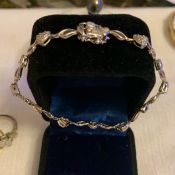 Infinite “Love“ Sterling Silver Bracelet