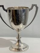 A Substantial and Impressive Antique Sterling Silver Trophy Crafted In Chester
