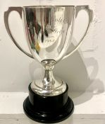 A Magnificent George V Sterling Silver Golf Trophy, 1962: A Legacy of Sporting Excellence