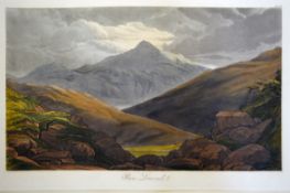 [Antique Print] Ben Lomond From Robson's Scenery of The Grampian Mountains 2nd Edition 1819