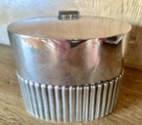 Finest Victorian Silver Tea Caddy By Goldsmiths & Silversmiths Co. Regent Street, London 1892