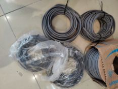 Bundles of 1.0mm2, 6mm2, and 3 Core and Earth.