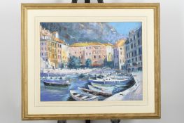 Original Framed Pastel Painting By Perot.