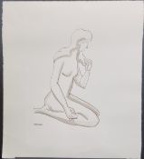 Marsha Hammel Original Ink Sketch