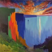 Original Tony Rome Oil On Panel