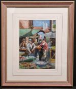 M. Liberti Original Framed Painting.