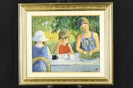 Original Oil On Canvas By John Ash