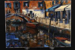 John Mackie Original Oil On Canvas