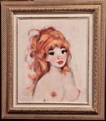 Original Oil On Canvas By Koros