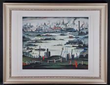 L.S. Lowry Very Rare Limited Edition One From A Published Edition of Only 35.