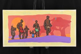 Gerry Baptist Original Painting On Canvas